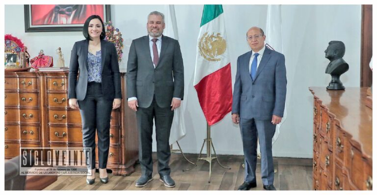 Se reúnen los representantes de los poderes Legislativo, Judicial y Ejecutivo del Estado; llama Ramírez Bedolla a la coordinación en favor de la gobernabilidad de Michoacán