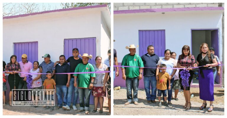 Alcaldesa de Tiquicheo continúa entregando cuartos dormitorios, ahora tocó en Ceibas de Trujillo