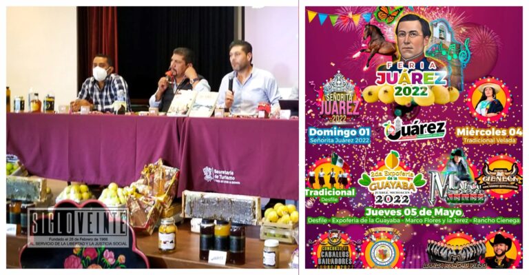 El municipio de Juárez invita a su 2a Expo Feria de la Guayaba 2022 del 5 al 10 de mayo