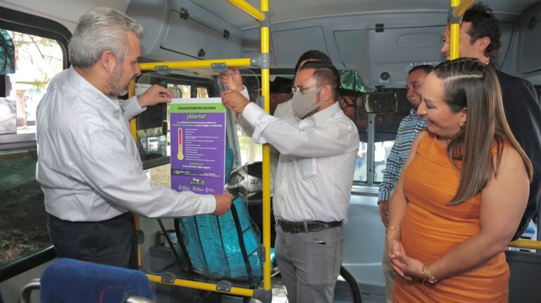 Presenta Gobierno de Michoacán programa contra la violencia de mujeres en combis, camiones y taxis mujeres