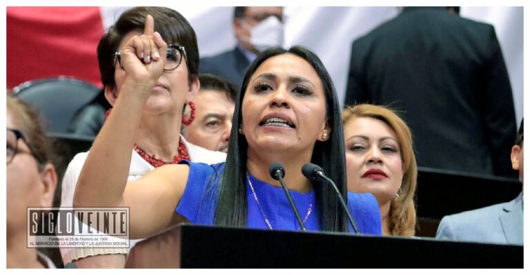 La diputada Mary Carmen Bernal resalta que la oposición demostró ser cómplice del saqueo a la nación