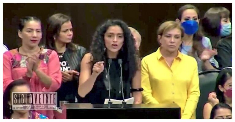 La diputada michoacana Edna Díaz retó al presidente López Obrador a que pruebe las acusaciones en su contra