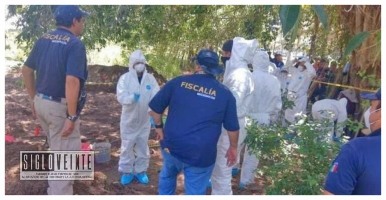 Localizan en Puruándiro fosa clandestina con 11 cuerpos