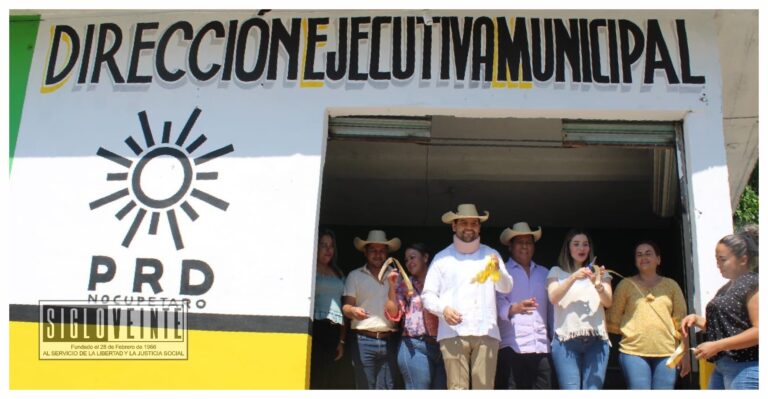 Renuevan dirigencias municipales del PRD en Nocupétaro y San Lucas
