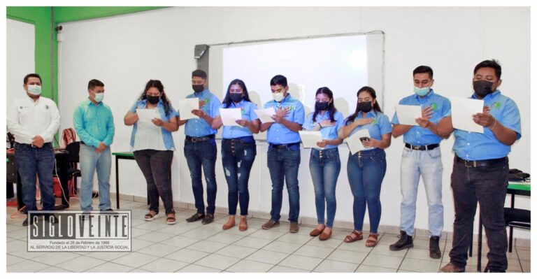 Tomó protesta el Comité Estudiantil de la Ingeniería en Industrias Alimentarias del Instituto Tecnológico Superior de Huetamo