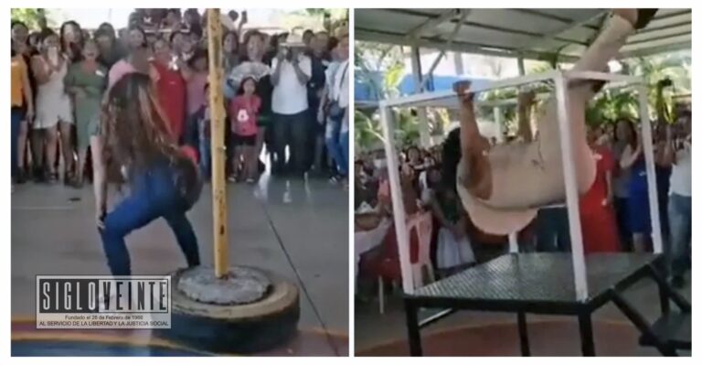 Alcalde de Ajuchitlán del Progreso festeja el Día de las Madres con concurso de table dance y bailes prohibidos #Video