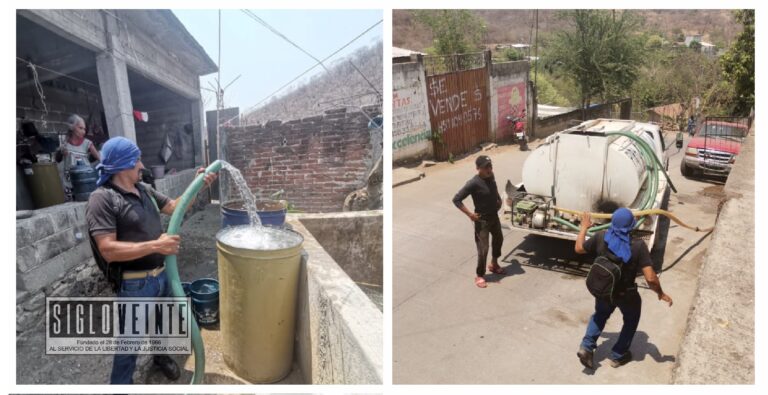 Ante la descompostura de una bomba, el gobierno de Carácuaro apoya a la ciudadanía con servicio de pipas gratuitas