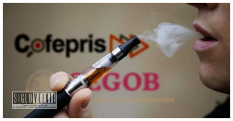 COFEPRIS y Gobernación emiten «alerta sanitaria máxima» por vapeadores