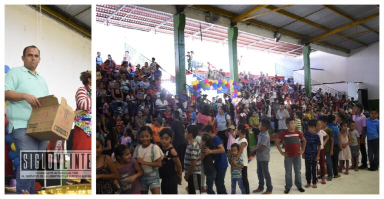Con sorpresas, juegos y regalos, festeja el Ayuntamiento de Carácuaro el Día de Niño