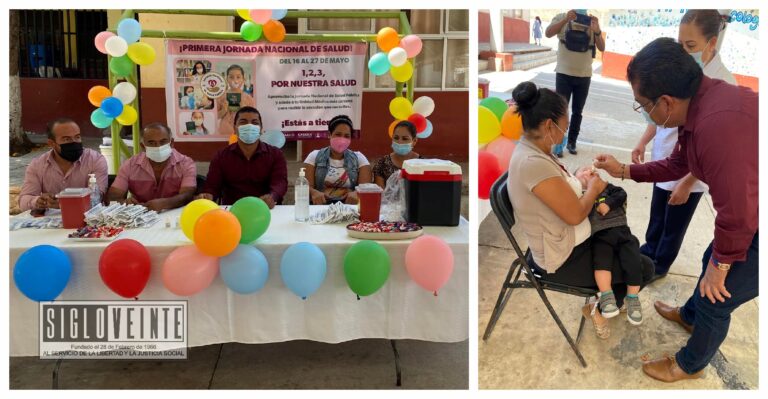 Cornelio Ríos Paniagua inicia la Jornada Nacional de Salud Pública 2022 en el municipio de Juárez