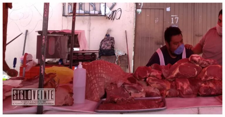Vigila la Secretaría de Salud de Michoacán que la carne que se vende en los mercados esté libre de clembuterol