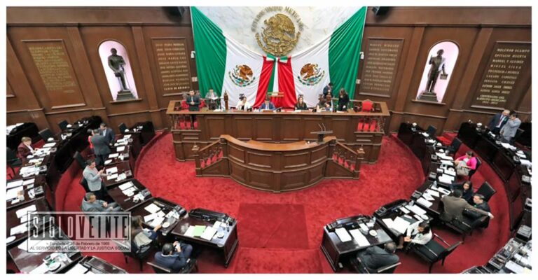 Aprueba la Cámara de Diputados de Michoacán que el canje de placas se realice sin multas por tres meses más