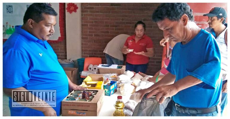 Ayuntamiento y DIF de Nocupétaro ofrecen productos de la canasta básica a bajo costo