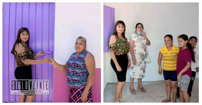 Con la entrega de más cuartos-dormitorios, elevamos la calidad de vida de las familias tiquichenses: Catalina Pérez Negrón