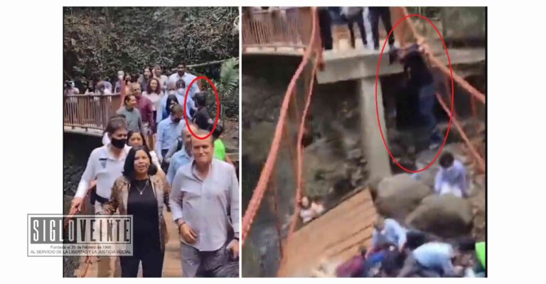 “Había más personas brincando” dice hombre acusado del colapso de puente de Cuernavaca