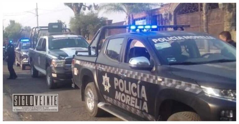 Llamada falsa de tiroteo en secundaria de Morelia, moviliza a los cuerpos policiales