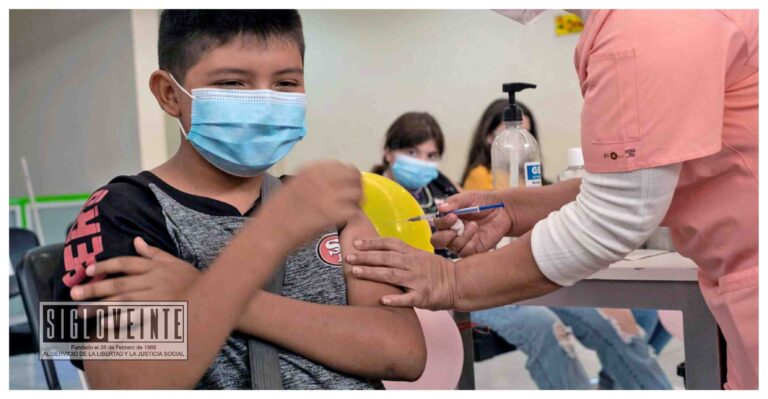 Pasado mañana jueves 16 de junio, comienza el registro de vacunación contra COVID-19 para niños de 5 a 11 años; les aplicarán Pfizer