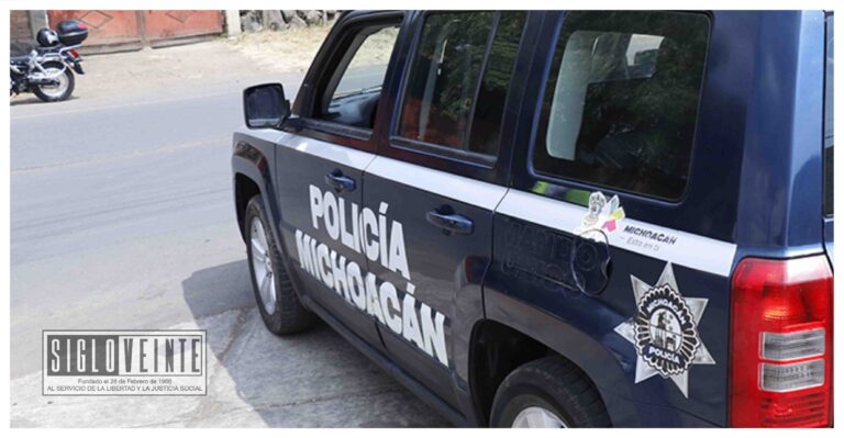 Policía Michoacán localizan a menor de 3 años extraviado en Tacámbaro