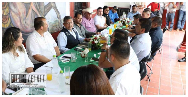 Titular de la SSP junto a presidentes de Carácuaro y Juárez, entre otros, definen estrategias de prevención del delito