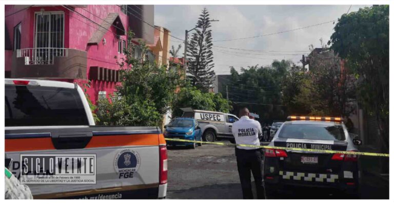 Tragedia en Morelia, un papá mató a sus 2 hijos adolescentes, a su esposa, posteriormente se suicidó