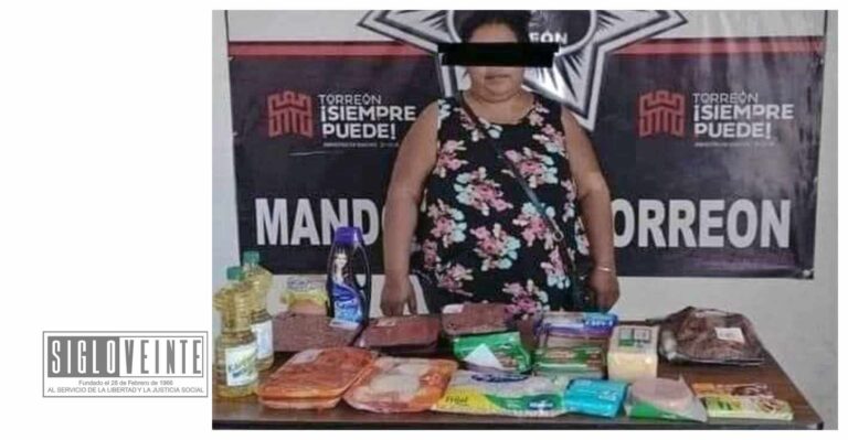 Detienen a mujer robando comida para sus hijos, «Sólo quería darle de comer algo rico a mis hijos»