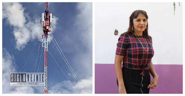 Instala ayuntamiento de Tiquicheo antena de telefonía celular en la localidad de Zirucuaro