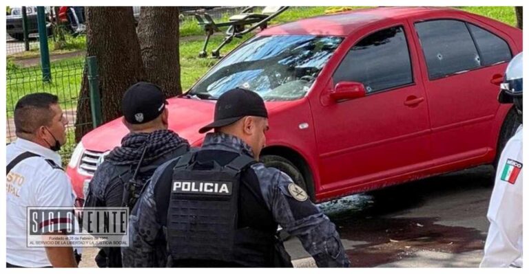 Joven hojalatero salva la vida, recibió 7 balazos y queda ileso
