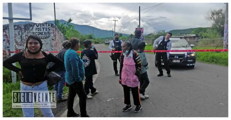 Policías de Morelia fueron recibidos a balazos cuando recataban a un menor de su abuelo el cual fue abatido