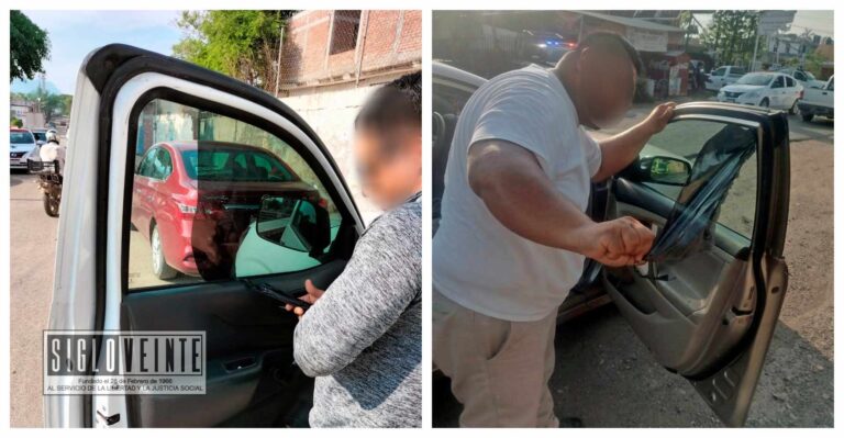 Rinde frutos el operativo contra vidrios polarizados en Huetamo, les fueron retirados a 25 unidades