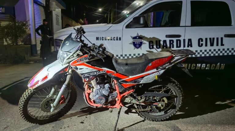 Menor de 17 años fue detenido por la Guardia Civil cuando circulaba en moto con un cuerpo desmembrado