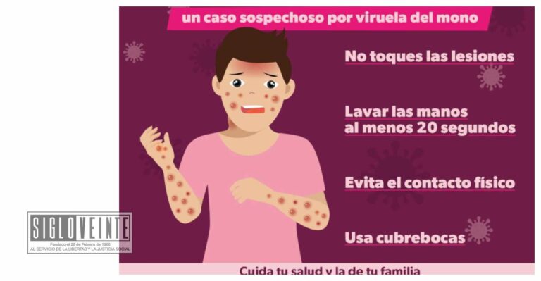 Ante la llegada de viruela del mono a Michoacán, la SSM mantiene vigilancia epidemiológica para la detección y el tratamiento oportuno