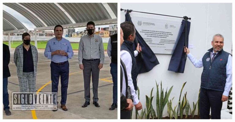Campus de la UMSNH en Uruapan fue entregado dos veces, por Silvano Aureoles y Alfredo Ramírez
