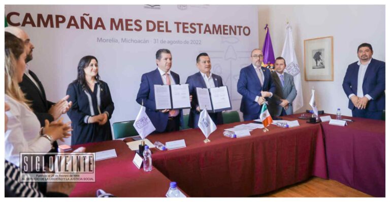 Inicia en septiembre la Campaña del Mes del Testamento, por 2 mil 800 pesos podrás tramitarlo