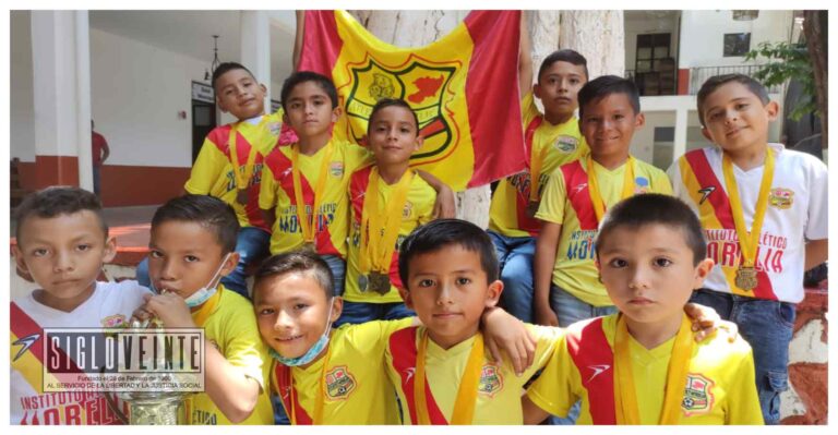 Obtienen el bicampeonato el equipo de fútbol Atlético Morelia Sede Huetamo sub-6 del Torneo de Copa Atlético Morelia