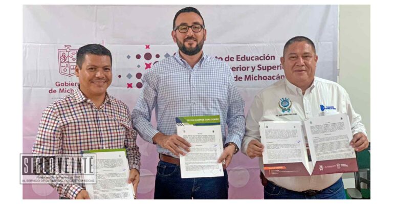 Para colaborar en materia científica, académica y tecnológica, firman convenio de colaboración los Institutos Tecnológicos de Huetamo y Coalcomán