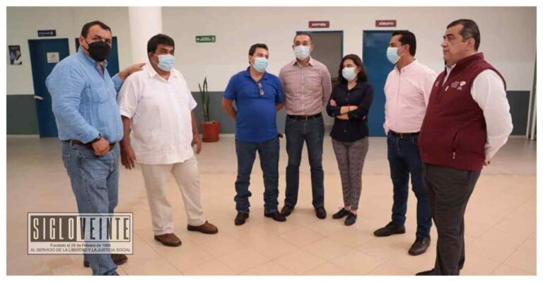 Supervisa Elías Ibarra el Hospital Comunitario de Tuzantla, el alcalde Arturo Serrato agradece su respaldo al municipio