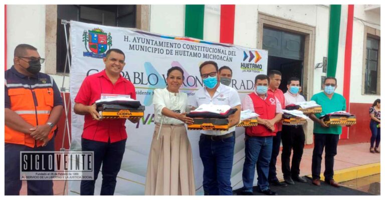 Autoridades de Huetamo conmemoran el Día Nacional de Protección Civil y reconocen la labor de Protección Civil Municipal
