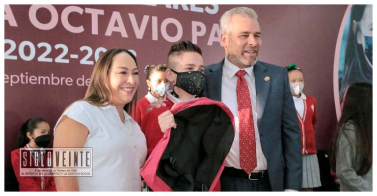 El Gobierno de Michoacán invierte 178 mdp en útiles escolares, materiales didácticos y mejoría de escuelas: Alfredo Ramírez