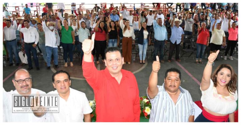 Encabeza Memo Valencia la toma de protesta de la nueva dirigencia del Comité Municipal de Nocupétaro