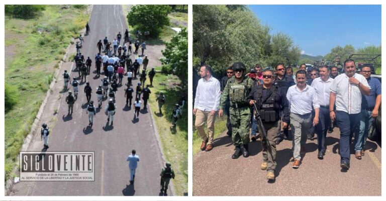 Gobiernos federal y del estado recuperan el libre tránsito de la carretera Churumuco a Zicuirán, estaba bloqueada por civiles desde el año 2018