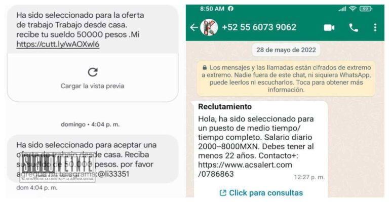 La Secretaría de Seguridad Pública emite ciberalerta por falsas ofertas de empleo