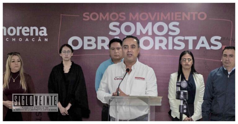 Morena es un aliado del pueblo de Michoacán: Juan Pablo Celis Silva￼