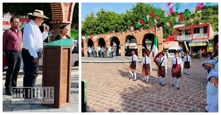 Poco a poco regresa a la normalidad el municipio de Tuzantla, comenzó este viernes el ciclo escolar 2022-2023