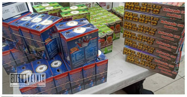 Asegura la COEPRIS 140 productos de “Me Vale Madre” y “Ortiga más Ajo Rey” en Morelia y Zamora