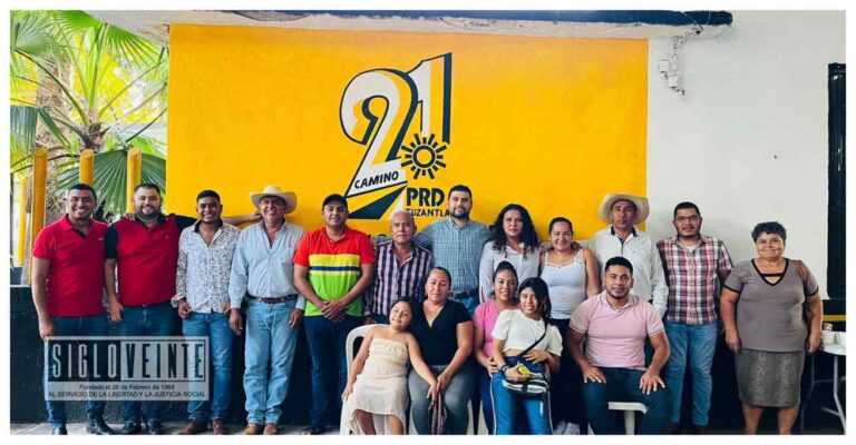 El dirigente estatal Octavio Ocampo asiste a Zitácuaro y Tuzantla para fortalecer las Bases del Sol