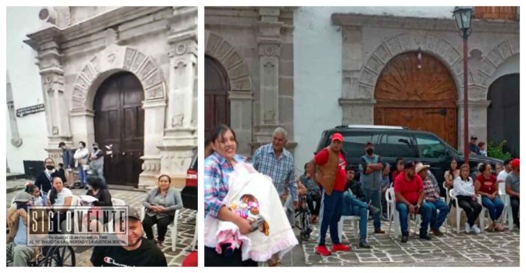 Habitantes de Chucándiro cierran iglesias por la suspensión del Padre Pistolas, exigen su reinstalación