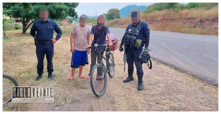 La Guardia Civil localiza y resguarda a joven extraviado en la carretera Huetamo-Purechucho