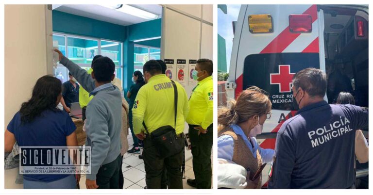 Nueva intoxicación masiva, ahora fue en Tlaxcala con alumnos de prepa