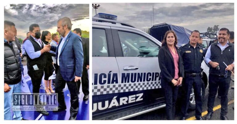 Recibe el municipio de Juárez del FORTAPAZ una patrulla y equipo para el combate al delito
