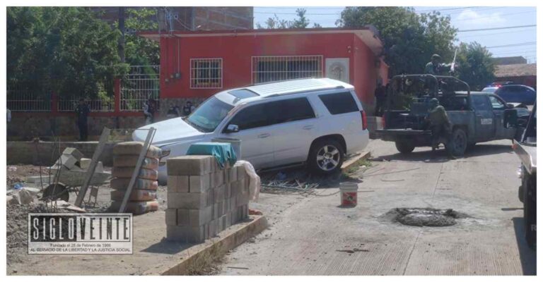 Se enfrentan personas armadas con elementos del Ejército en Huetamo, hay 2 detenidos